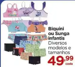 Carrefour Biquíni ou Sunga infantis oferta