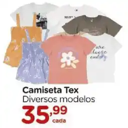 Carrefour Camiseta Tex Diversos modelos oferta