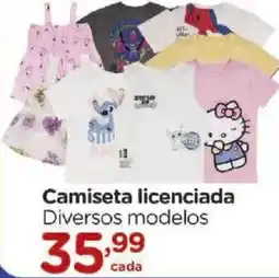Carrefour Camiseta licenciada Diversos modelos oferta