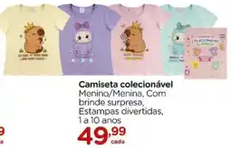 Carrefour Camiseta colecionável oferta