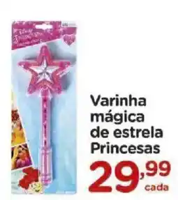 Carrefour Varinha mágica de estrela Princesas oferta