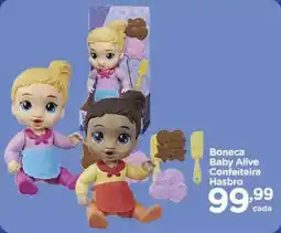 Carrefour Boneca Baby Alive Confeiteira oferta