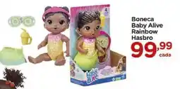Carrefour Boneca baby alive rainbow oferta