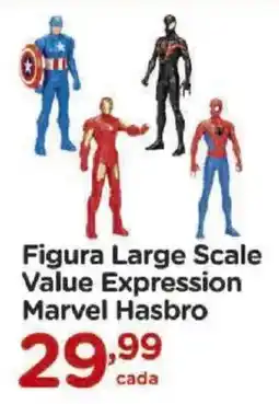 Carrefour Figura Large Scale Value Expression Marvel Hasbro oferta