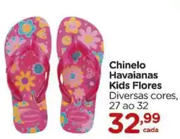 Carrefour Chinelo Havaianas Kids Flores oferta