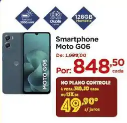 Carrefour smartphone moto g06 oferta