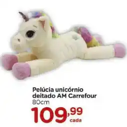 Carrefour Pelúcia unicórnio deitado am carrefour oferta