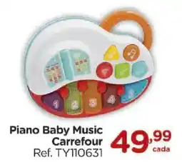Carrefour Piano Baby Music oferta