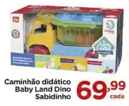 Carrefour Caminhão didático Baby Land Dino Sabidinho oferta