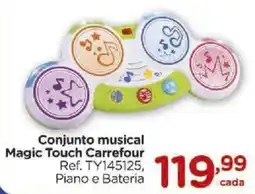 Carrefour Conjunto musical Magic Touch Carrefour oferta
