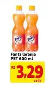 Mercado Extra Fanta Laranja Pet 600ml oferta