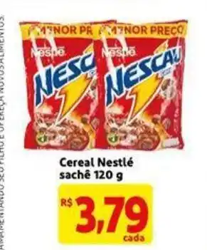 Mercado Extra Cereal Nestle Sache 120g oferta