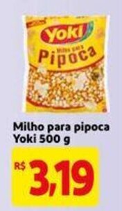 Milho para pipoca Yoki 500g