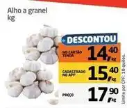 Tenda Atacado A granel - alho oferta