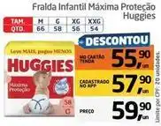 Tenda Atacado Huggies - fralda infantil máxima proteção oferta