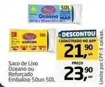 Tenda Atacado Oceano - saco de lixo oferta