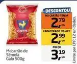 Tenda Atacado Galo - macarrão de sêmola oferta