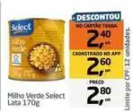 Tenda Atacado Select - milho verde lata 170g oferta