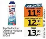 Tenda Atacado Radium - sapolio radium cremoso multiuso oferta