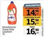 Tenda Atacado Lysoform - desinfetante suave odor oferta