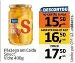 Tenda Atacado Select - pêssego em calda oferta