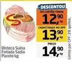 Tenda Atacado Sadia - bisteca suína fatiada pacote oferta