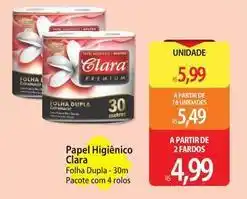 Atacadão Claro - papel higiênico oferta