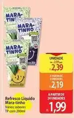 Atacadão Ting - refresco liquido mara-tinho oferta