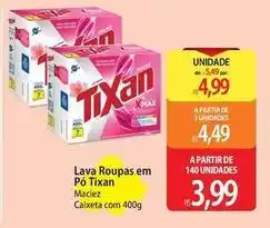 Atacadão Tixan - lava roupas em pó oferta