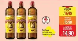 Atacadão Cachaça - vehilla barreiro garrafa oferta