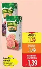 Atacadão Maratá - suco néctar oferta