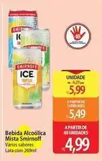 Atacadão Smirnoff - bebida alcoólica mista oferta