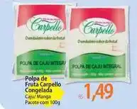 Atacadão Pacote - polpa de fruta congelada oferta