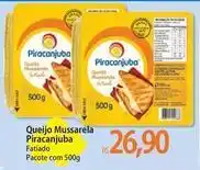Atacadão Piracanjuba - queijo mussarela oferta
