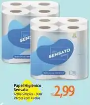 Atacadão Sensaçoes - papel higiênico oferta
