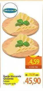 Atacadão Girolanda - queijo mussarela oferta