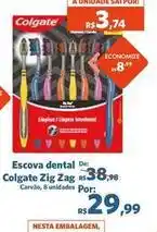 Sam's Club Colgate - escova dental zig zag oferta