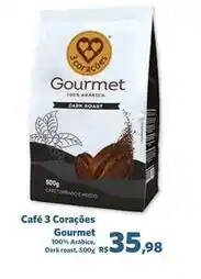 Sam's Club Gourmet - café 3 corações oferta