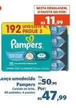 Sam's Club Pampers - lenço umedecido oferta