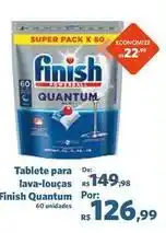 Sam's Club Finish - tablete para lava-louças quantum oferta