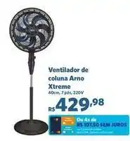 Sam's Club Arno - ventilador de coluna xtreme oferta