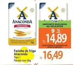 Atacadão Anaconda - farinha de trigo oferta