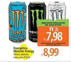 Atacadão Monster - energético energy oferta