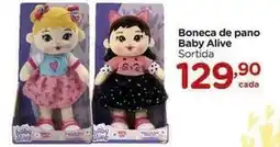 Carrefour Baby alive - boneca de pano oferta