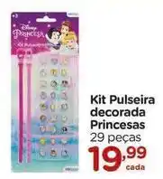 Carrefour Princesas - kit pulseira decorada oferta