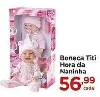 Carrefour Boneca titi hora da naninha oferta
