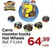 Carrefour Hot wheels - carro monster trucks oferta