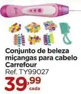 Carrefour Carrefour - conjunto de beleza micángas para cabelo oferta