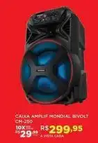 DB Supermercados Mondial - caixa amplif bivolt cm-250 oferta