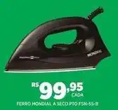 DB Supermercados Mondial - ferro a seco pto fsn-55-b oferta